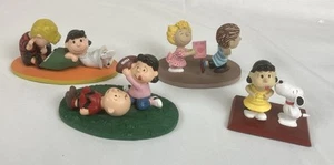 Lote de 4 estatuillas Danbury Mint Peanuts años 90 Snoopy’s Kiss Lucy Charlie Brown - Imagen 1 de 15
