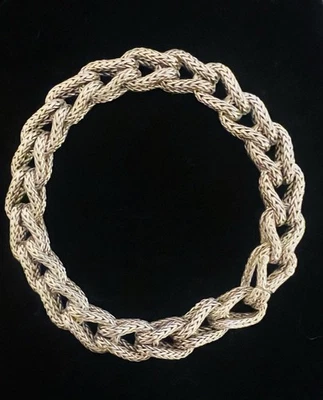 PULSERA JOHN HARDY PLATA ESTERLINA 925 ESLABONES ASLI 9” NUEVA CON ETIQUETAS Foto 1 de 4