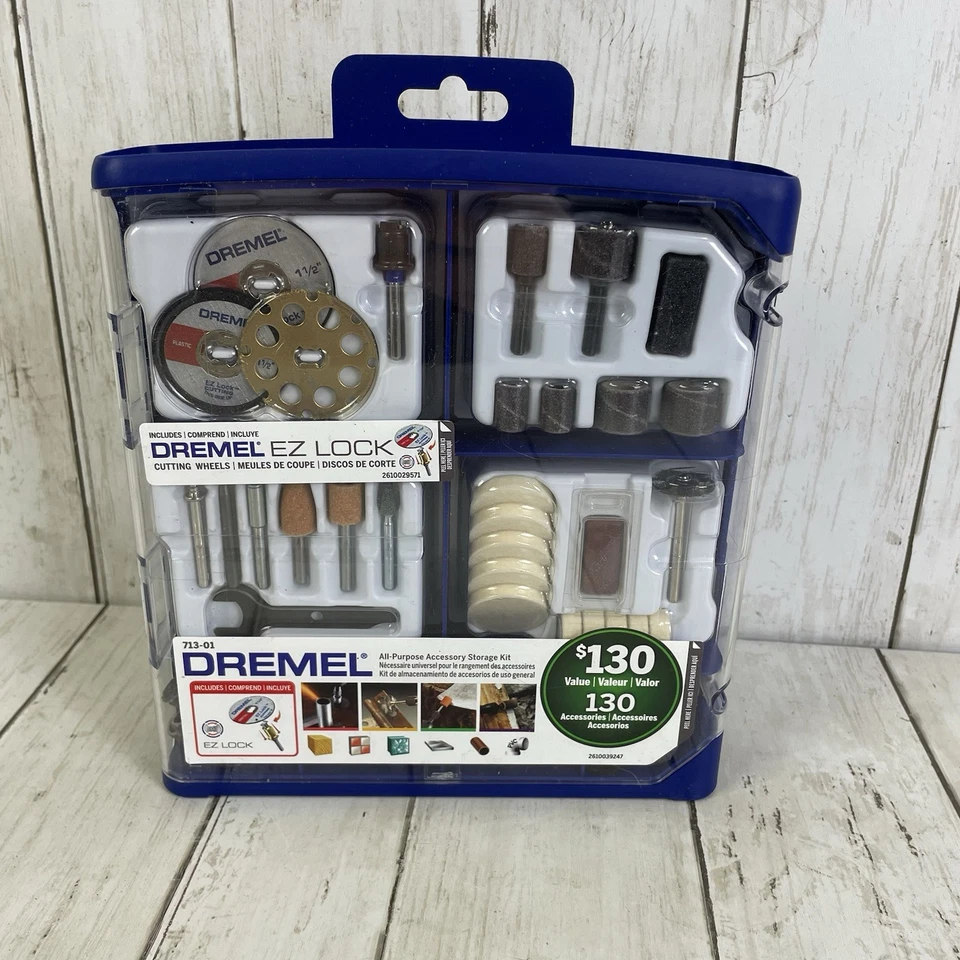 Dremel Rotary Tool Accessory Kit 130pc Cutting Kit Mm450u (3)