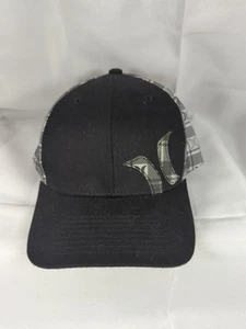 HURLEY Flexfit Mütze Cap schwarz grau kariert Herren Größe L-XL - Bild 1 von 9