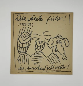 LP Die Ärzte früher 1982 1983 der Ausverkauf geht weiter Vielklang 04268 08 - Bild 1 von 6