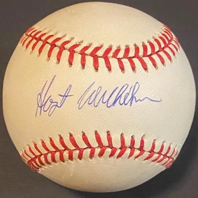 HOYT WILHELM signed OALB baseball (Giants - autograph) HOF - JSA certified - Image 1 of 2