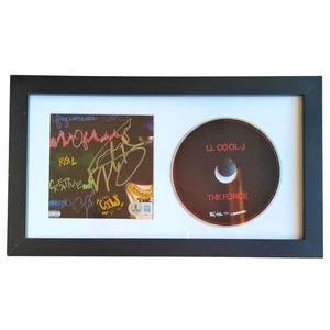 LL Cool J Firmado The Force CD Cubierta Enmarcada Beckett Certificado de Autenticidad Hip Hop Rap Autógrafo - Imagen 1 de 7