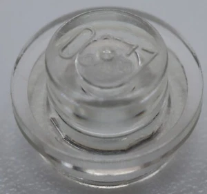 Lego 20x Trans Trans Clear 1 x 1 Placa Redonda - Imagen 1 de 1