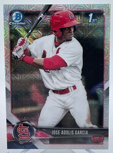 Adolis Garcia 2018 Bowman Chrome First 1st Mojo Refractor Prospect Rookie QTY