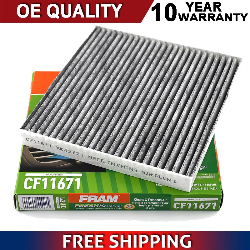 Filtro de aire de cabina marco brisa fresco para Mazda CX-7 2007 2008-2012 todos los modelos Foto 1 de 4