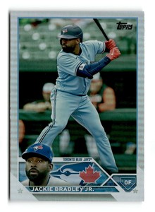 2023 Topps Jackie Bradley Jr.  #410 Rainbow Foil  Toronto Blue Jays