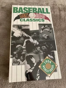 Baseball Classics - Giants Vs.Indians World Series 1954 (VHS, 1998) - Picture 1 of 4