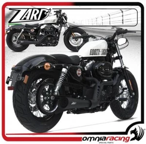 Scarico completo Zard Joker Nero Racing Harley Davidson Sportster 883/1200 14 > - Imagen 1 de 5