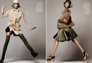 2011 David Sims Jourdan Dunn 6-page MAGAZINE EDITORIAL At ease - Picture 1 of 3