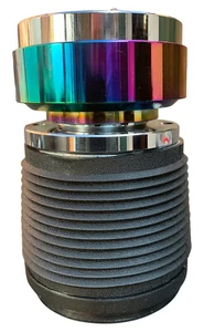 Neo Chrome Black Quick Release Steering Wheel Boss Kit NC for HYUNDAI 049 - Picture 1 of 5