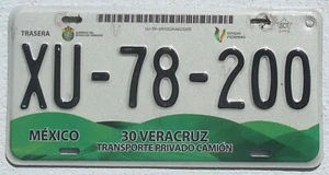 Mexico Veracruz Grafik Auto Nummernschild - Mexiko Kennzeichen - Bild 1 von 1