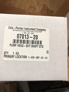 New Masterflex L/S Pump head 07013-20 / Cole Parmer 7013-20 /  24 available - Picture 1 of 2