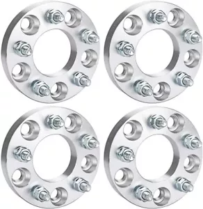 5x4.5 To 5x100 Wheel Adapters 1" inch | 5x114.3 to5x100 Fits Honda Toyota 12x1.5 - Picture 1 of 24