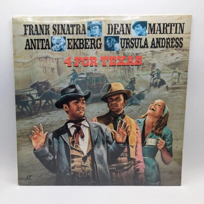 4 For Texas (1963) LD Laser Disc Laserdisc - 11090 / New Sealed - Image 1 of 3