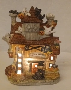 Vintage Haunted Haven Pumpkin Factory - Bild 1 von 9