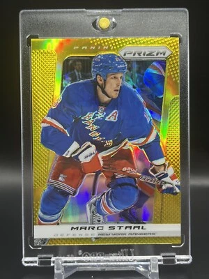2013-14 Panini Prizm Marc Staal Gold Prizm /10 #66 - Image 1 of 2