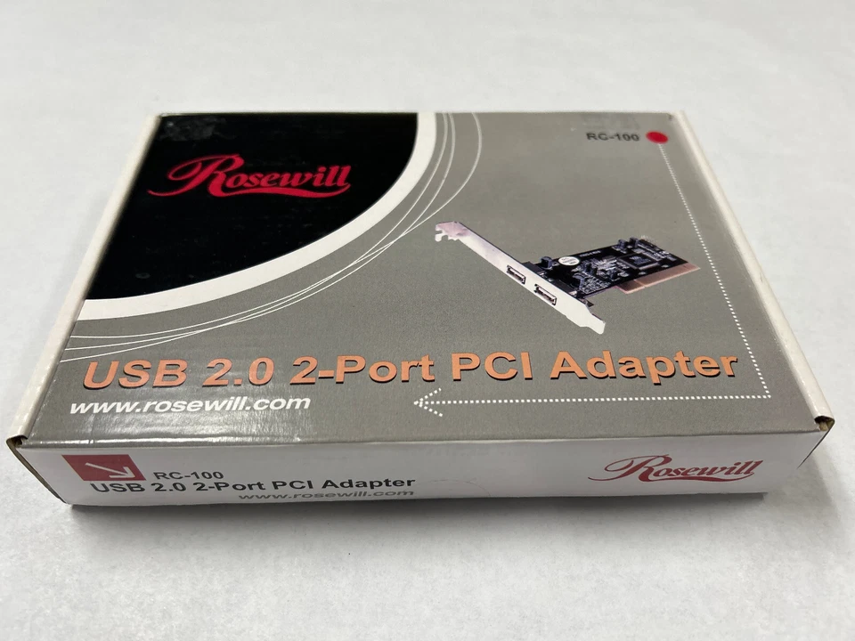 Rosewill USB 2.0 2 Port PCI Adapter - Image 1 of 1
