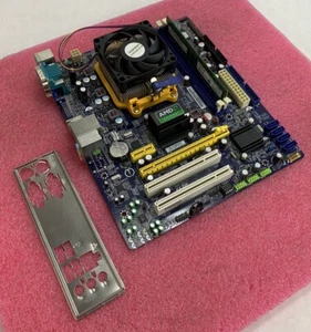 Foxconn A74ML-K Motherboard AMD Sempron 140 2.7GHz 2GB RAM w/Shield - Picture 1 of 11
