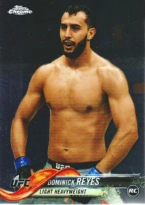 2018 Topps Chrome UFC MMA #51 Dominick Reyes Rookie Card RC from Victorville CA - Bild 1 von 2