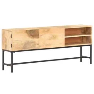 Solid Wood Sideboard Timber Cabinet Display Storage Buffet Rack Shelf Cupboard - Picture 1 of 12