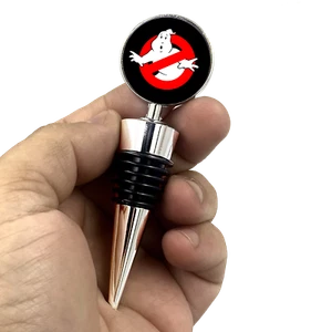 Tapón de vino inspirado en Ghostbusters Mooglie - Imagen 1 de 1