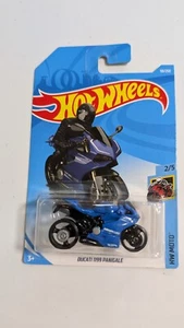 Hot Wheels Ducati 1199 Panigale Blue HW Moto 58/250 - Picture 1 of 4