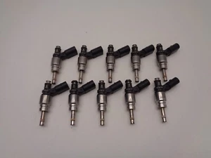 Original Audi S6 4F S8 4E Einspritzventil 10x 06E906036AE 06E 906 036 C - Picture 1 of 12