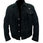 Vintage Rip Wheeler Cole Hauser Stylish YT Black Cotton New Jacket