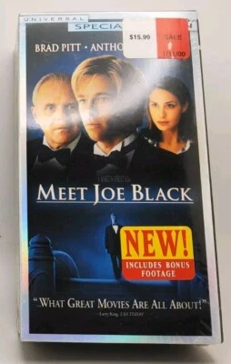 Meet Joe Black VHS, Sealed, 2 Tape Set, Special Edition, 1999 Universal  - Image 1 of 2