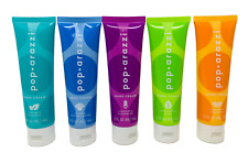 5- pop•arazzi Moisturizing Hand Cream Juniper & Spearmint 3 Fl Oz Each Vegan NEW