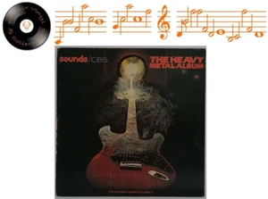 Sounds CBS The Heavy Metal Album Volume 4 Vinyl LP A1 B1 Pressing - EX - Picture 1 of 5
