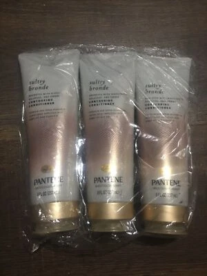 PANTENE-PRO-V COLOR ADAPT-SULTRY BRONDE-CONTOURING-CONDITIONER-8 FL. OZ lot Of 3 - Image 1 of 4
