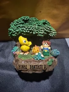Final Fantasy 5 Cold Cast Collection Bartz & Boko Figure Used From Japan - Picture 1 of 5