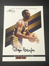 2008-09 Topps Signature Facsimile Signatures /289 Elgin Baylor #TS-EB HOF