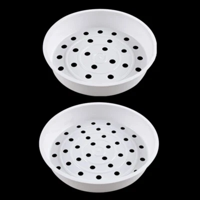 Universal Rice Cooker Steamer Basket Grade Plastic Steaming Rack Durable - Image 1 of 4