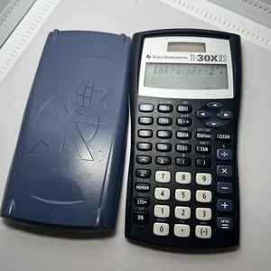 Texas Instrument TI-30X IIS calcolatrice matematica classe materiale scolastico funziona benissimo - Foto 1 di 3
