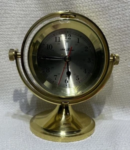 Vintage Seth Thomas Schoner Uhr Modell 1044 Japanisches Uhrwerk Maritim.(D-5) - Bild 1 von 11