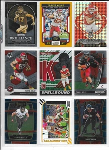 RIESIGES TRAVIS KELCE 50 KARTEN 40 VERSCHIEDENE LOT KC CHIEFS - Bild 1 von 1