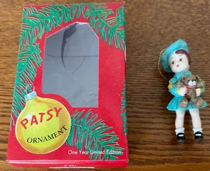 NEW Vintage Effanbee Doll Company Patsy Ornament Hand Painted Resin 1996 P231 - Picture 1 of 5
