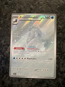 Pokemon TCG Stellar Crown Crabominable 149/142 Illustration Rare - Picture 1 of 2