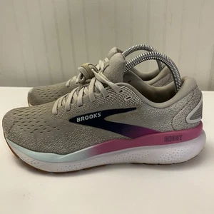 Brooks Ghost 16 Women's Running Shoes Sneakers Size 8 B Walking Grey Estate Blue - Picture 1 of 11