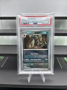 Umbreon (Master Ball Pattern) 059/131 Prismatic Evolutions Holo PSA 10 - Picture 1 of 2