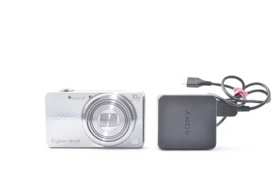 [ECC] Sony Cyber-shot DSC-WX200 Silver Digital Camera #298 - Immagine 1 di 4