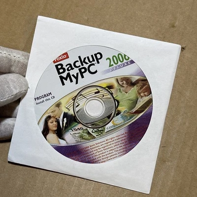 Rare Roxio BackUp MyPC 2006 Deluxe PC Program CD Software Sonic Solutions - Image 1 of 2