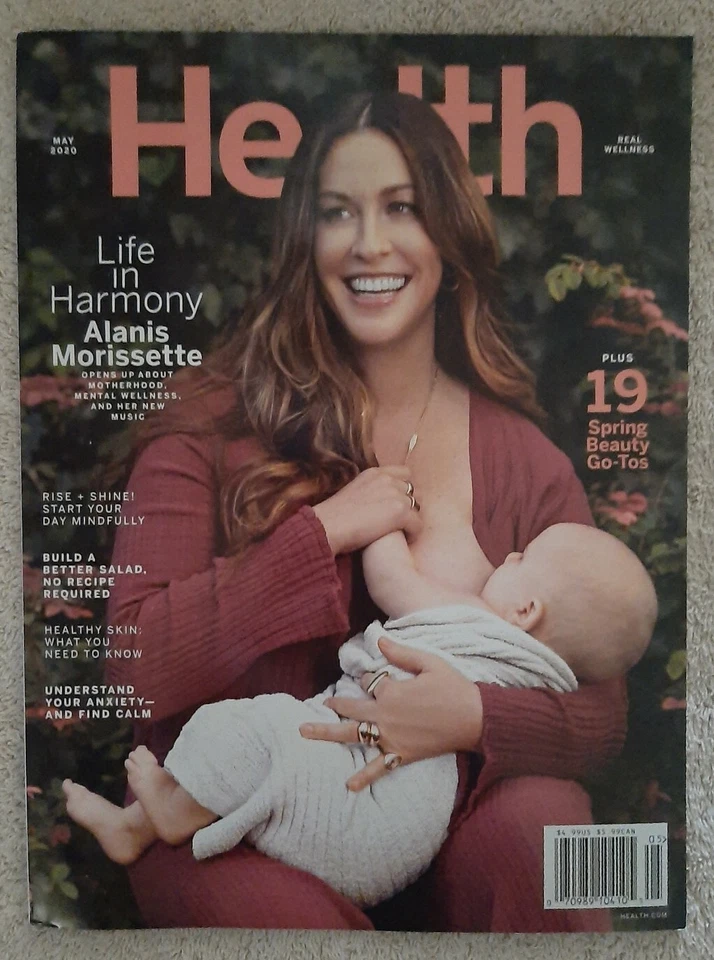Health Magazine May 2020 Alanis Morissette Cover- Life in Harmony - NEW - Image 1 of 1