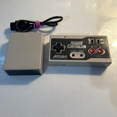 Akklaim Wireless Infrared Remote Controller with Receiver Nintendo NES - Image 1 of 4