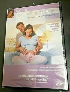 Prenatal Yoga Vol 2 Labor Preparation 1 Rocki's Expecting Baby Yoga Sealed NIB - Picture 1 of 3
