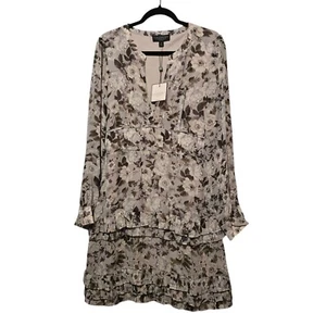 Laundry Shelli Segal NWT Womens Full Bloom Dress Sz 12 Fairycore Bloom Cottage  - Picture 1 of 17