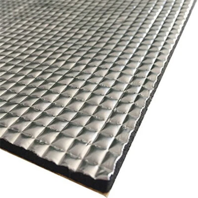 1*0.5m Sound Deadening Insulation Heat Barrier Noise Proof Deadener Mat Sheet - Image 1 of 4
